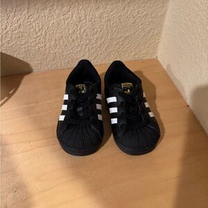 Adidas Kids Black Sneakers